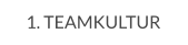 1. TEAMKULTUR