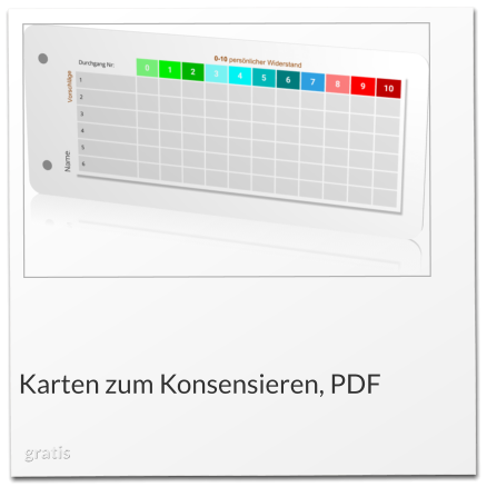 gratis Karten zum Konsensieren, PDF